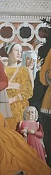 Копия фрески Андреа Мантеньи в Камера дельи Спози
