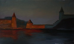 Закат.Псков